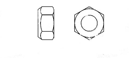 螺母图纸